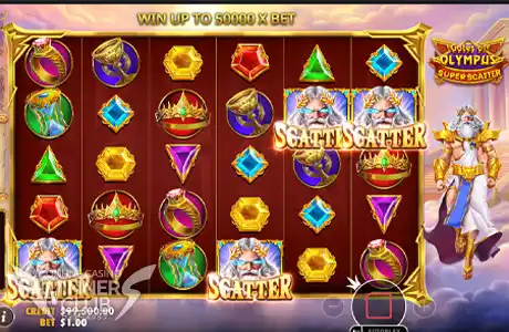 Gates of Olympus Super Scatter（ゲートオブオリンポススーパースキャッター）