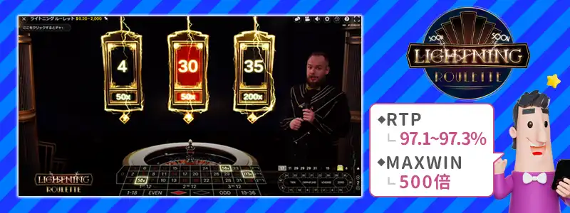 ライトニングルーレット（Lightning Roulette）