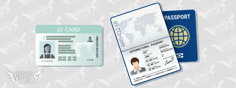 顔写真付きの身分証明書