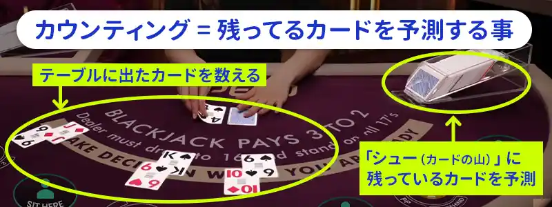 ブラックジャックのカウンティングとは？