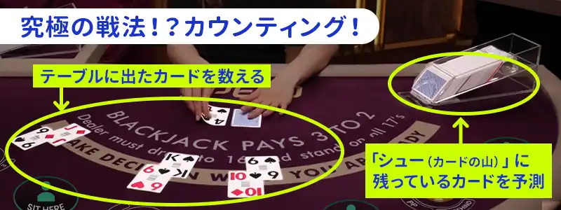 カードカウンティングを利用する