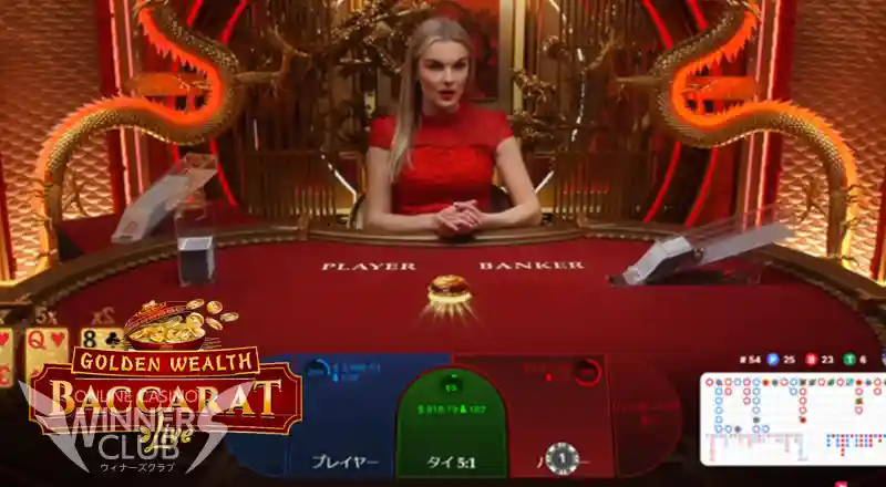ゴールデンウェルスバカラ（Golden Wealth Baccarat）