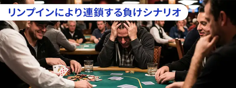 リンプインが招くポストフロップの地獄シナリオ