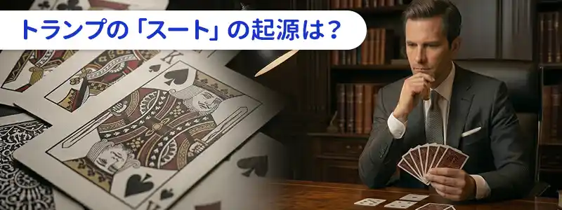 トランプの4つの記号「スート」はどこから来たのか