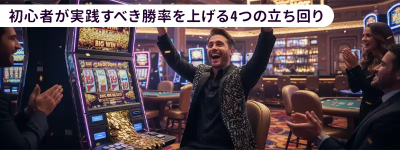 初心者が実践すべき「勝率を1%でも上げる」ための4つの立ち回り