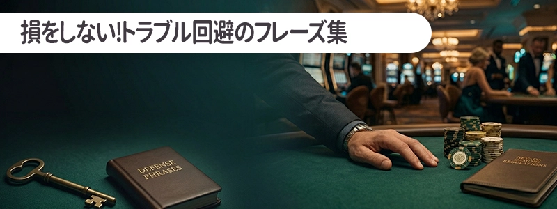 損をしないための防衛英語！トラブル回避のフレーズ集