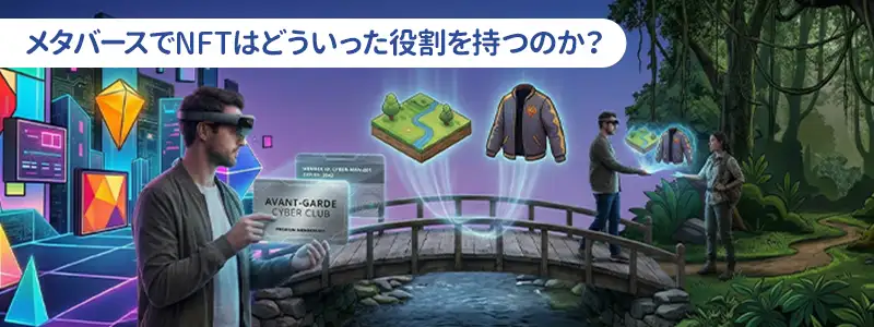 なぜメタバースでNFTが使われるのか？「必須」ではない3つの役割