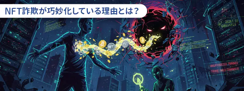 【2026年版】一瞬で資産を失うNFT詐欺の代表的な5つの手口