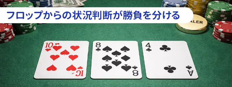 実践で勝つためのポストフロップ戦術