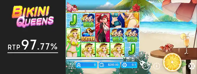 スロット③Bikini Queens